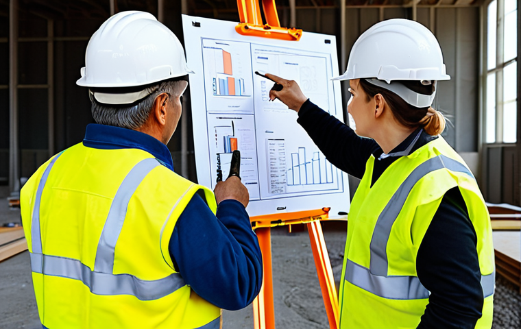 Safety Training in Progress**

"Construction site, workers fully clothed in high-visibility vests and hard hats, attending a safety training session, instructor pointing to a safety diagram, safe for work, appropriate content, professional, perfect anatomy, natural proportions, training materials visible, sunny day, family-friendly environment, well-lit, high quality."

**